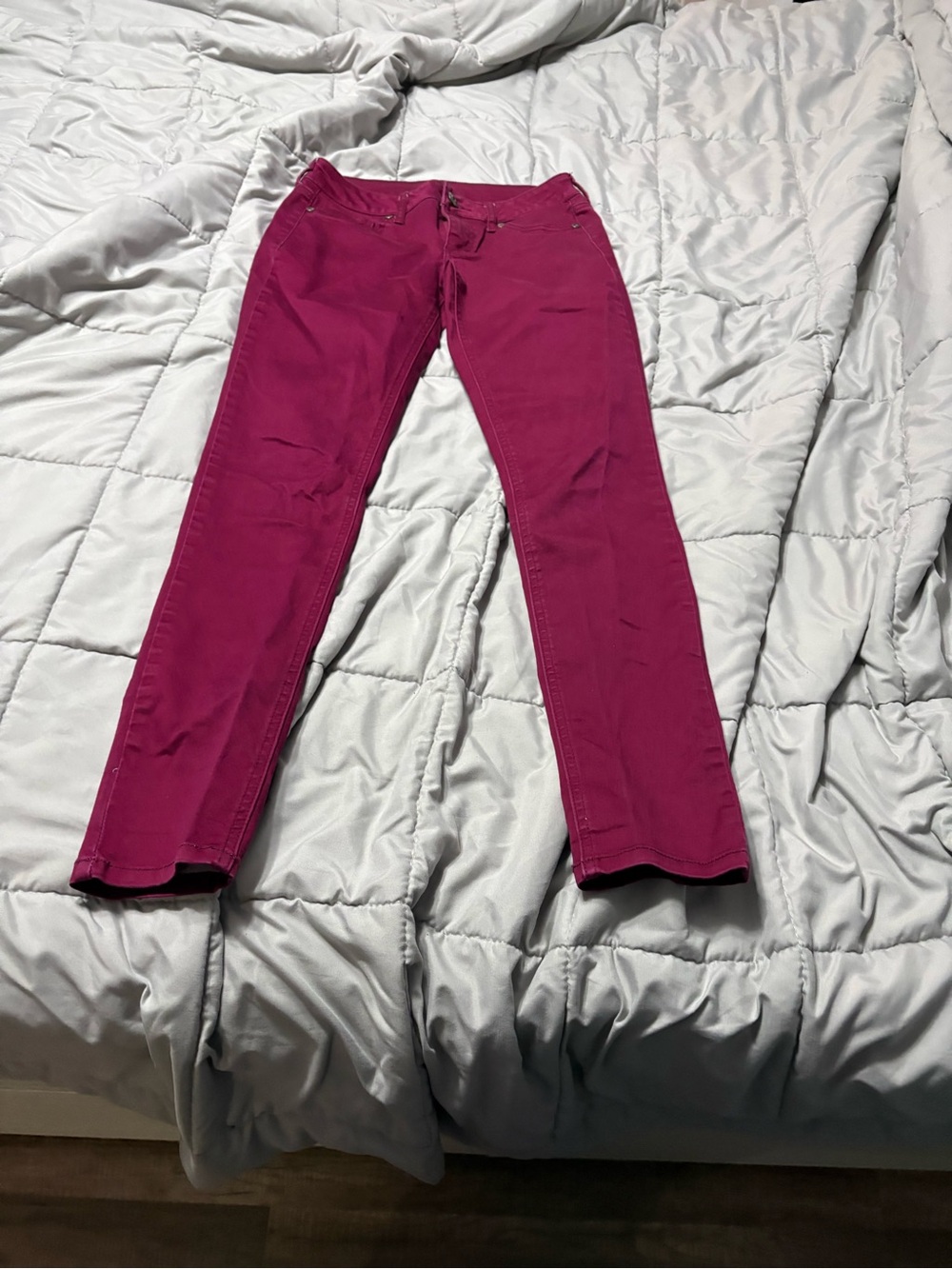 Maurices Fuchsia Skinny Pants